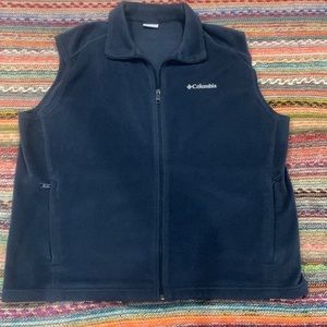 Mens Columbia fleece Vest